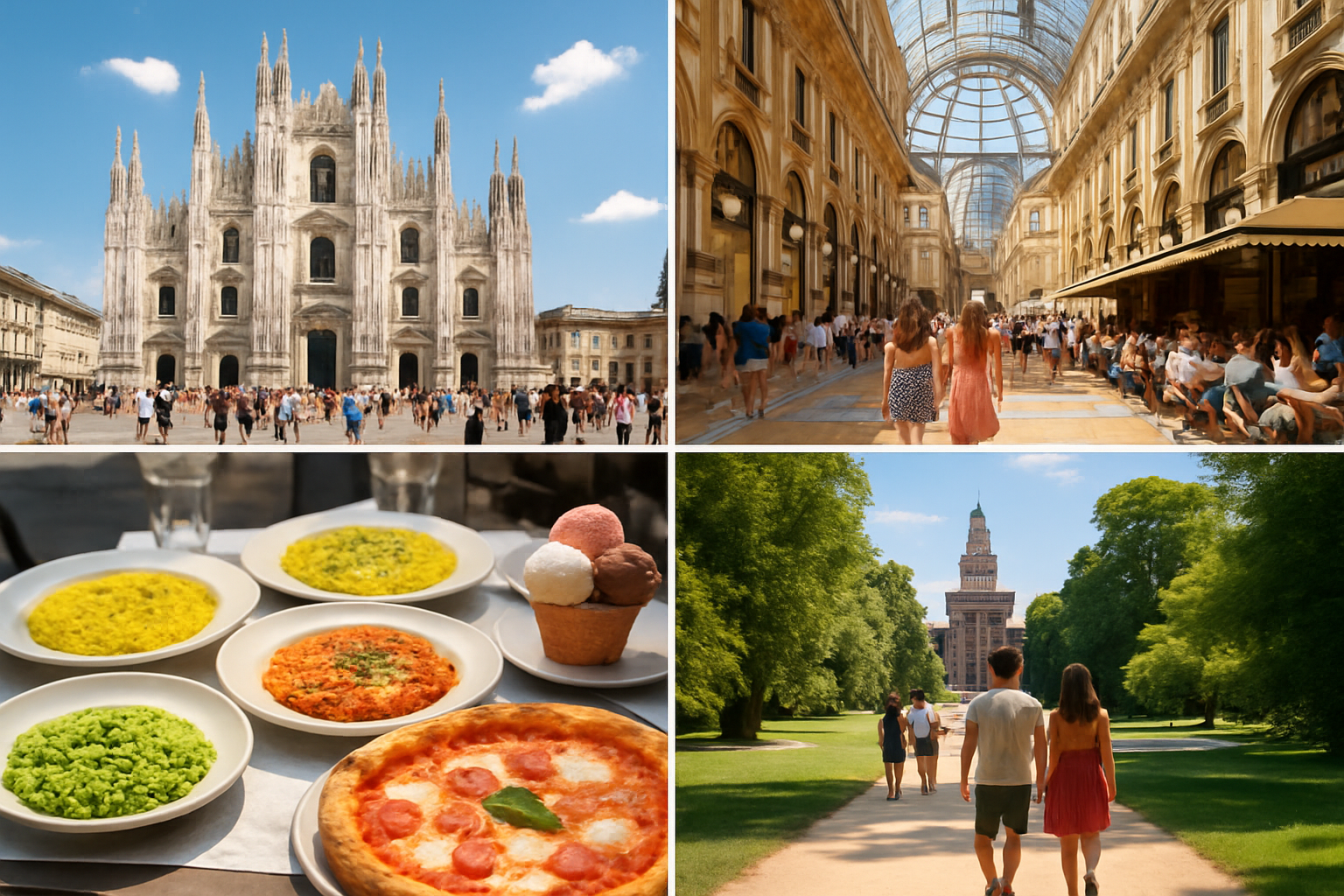 Voyage à Milan : les meilleures attractions, itinéraires et restaurants pour un été inoubliable